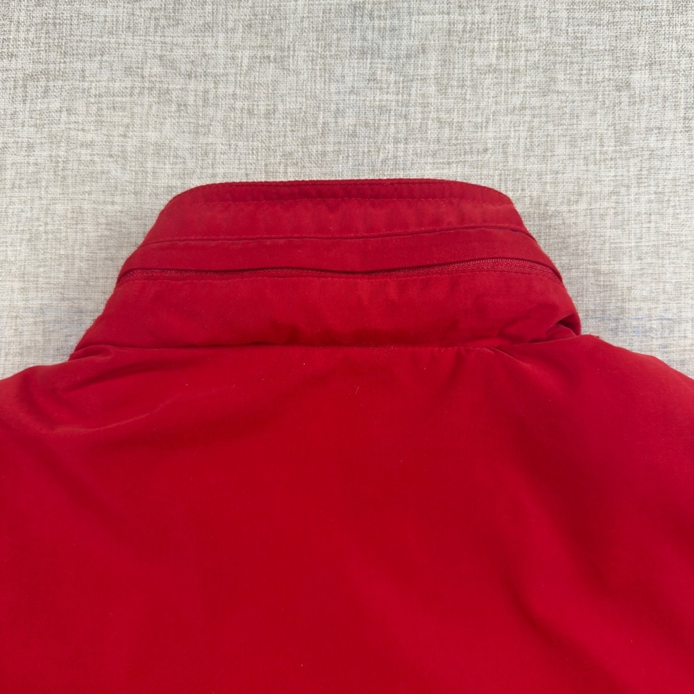 Vintage Forecaster of Boston Red Parka Jacket Women's L‎ Hooded Korea 80s 90s - Picture 5 of 14